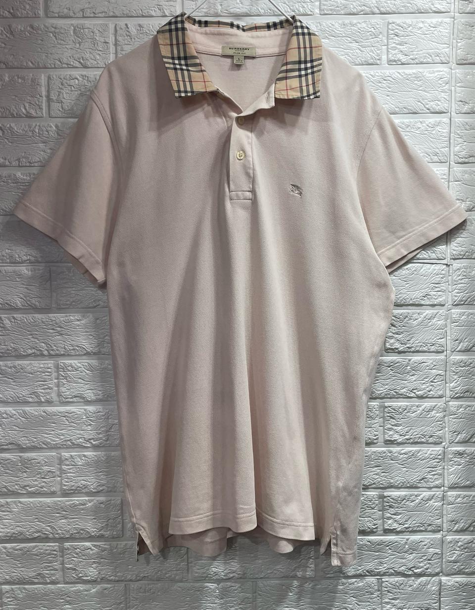 버버리 노바체크 카라티 L 반팔티셔츠:) 반팔면티