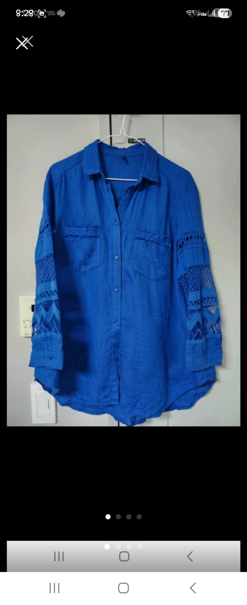 베네통 여성 셔츠