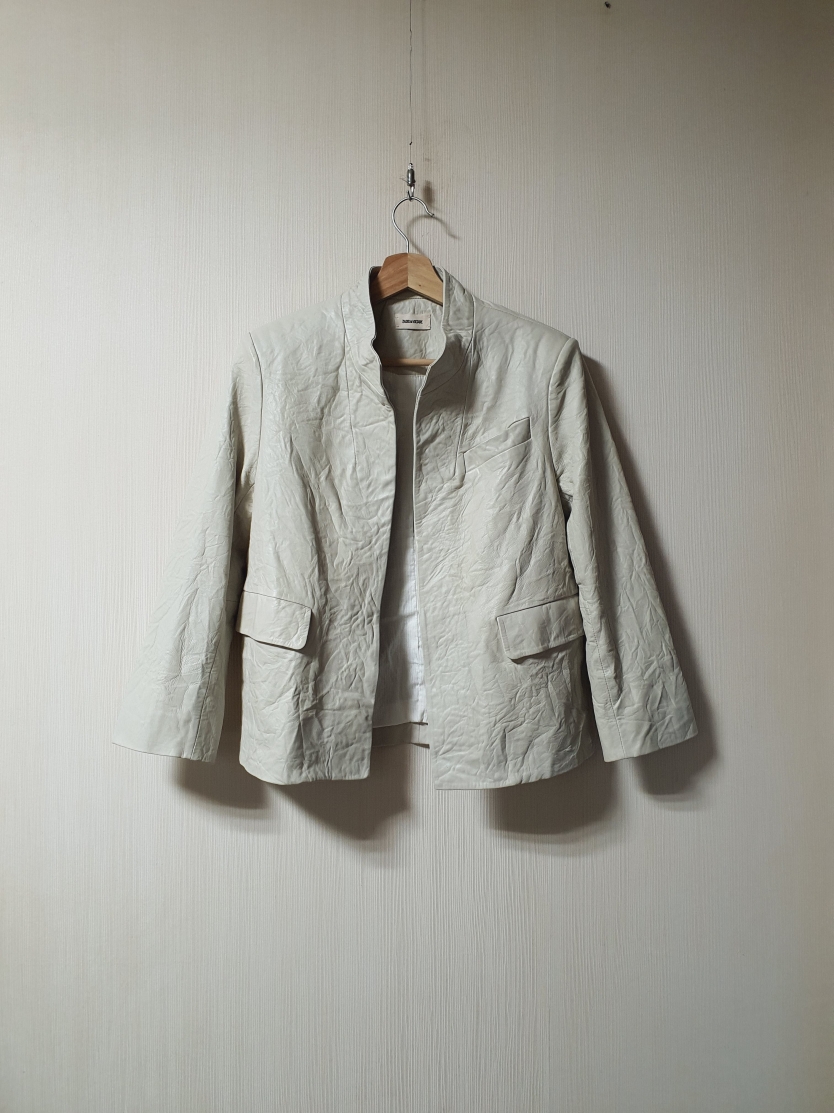 쟈딕앤볼테르 크링클 램스킨 양가죽 자켓 38 사이즈 정품