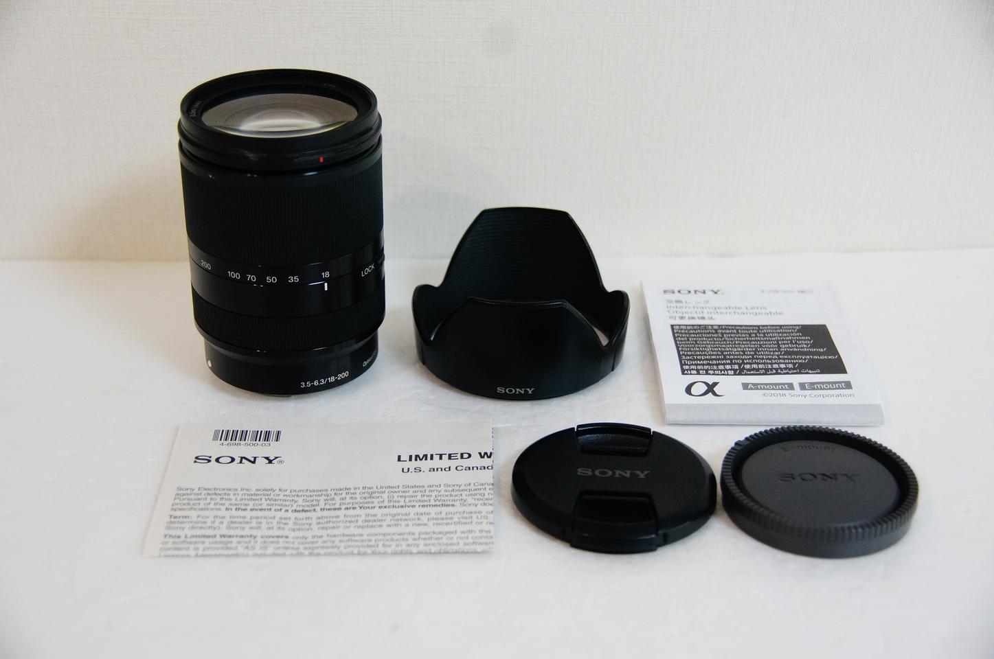 [소니] SEL 18-200mm OSS 렌즈팝니다.