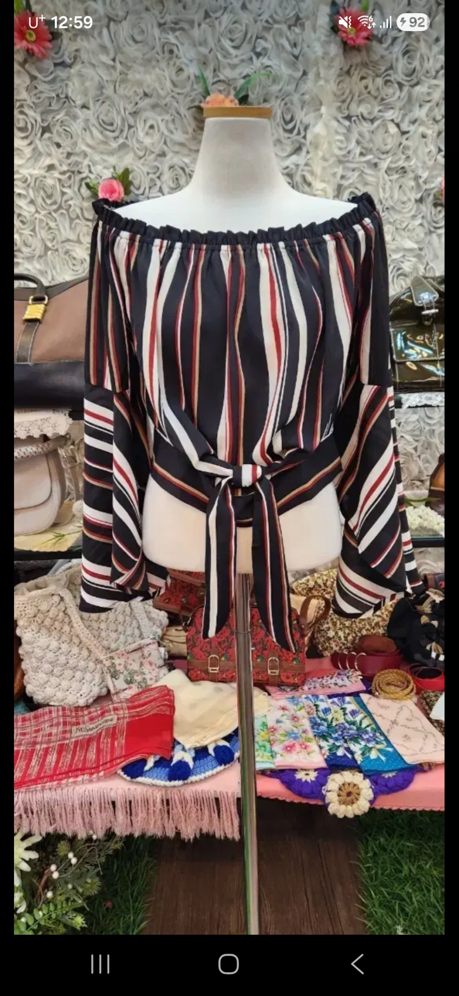 GUESS 게스 디자인 멋진 블라우스 (55 66)