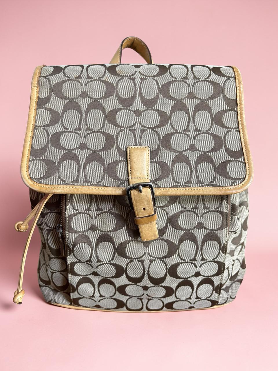 코치 시그니처 C라인 백팩