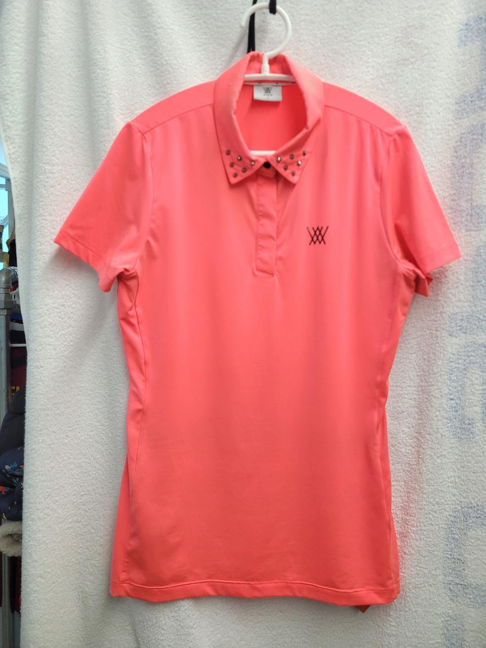 어뉴 골프 기능성 반팔티 여성 S