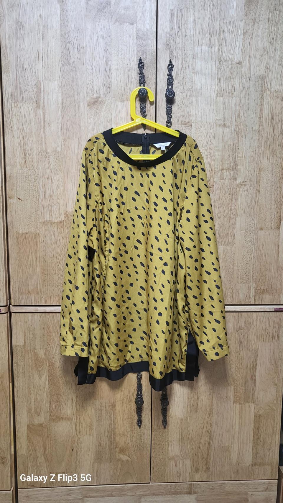 CREBIG 블라우스(4XL)~교신ㅇㅋ