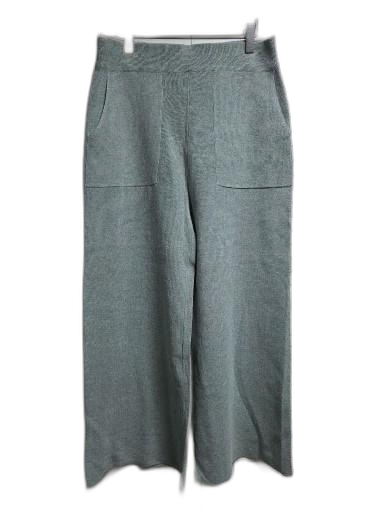 민트색 니트 와이드 팬츠66  미사용