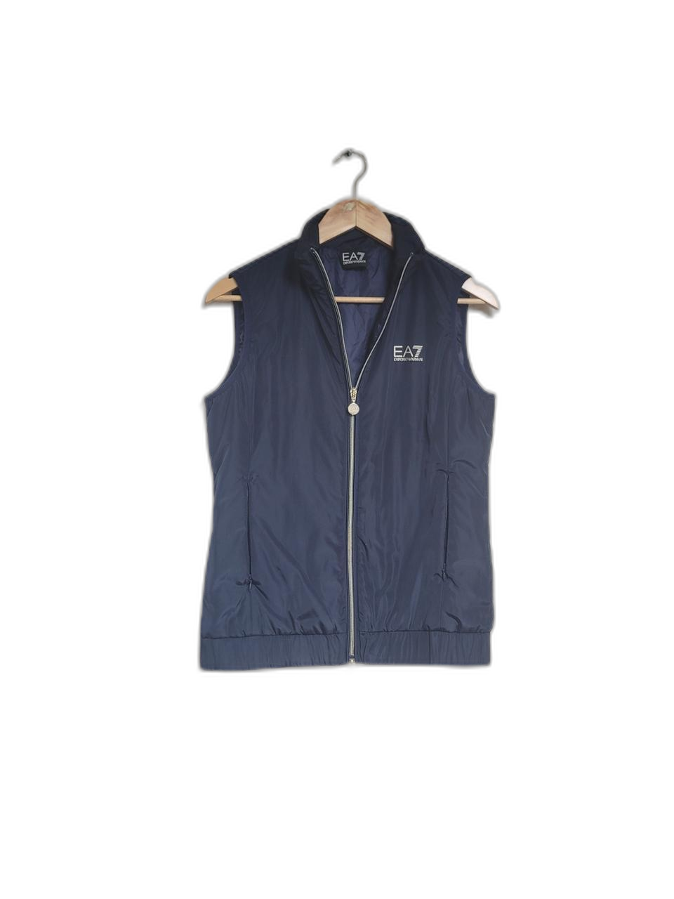 EA7 엠포리오 아르마니 네이비 패딩 조끼.M