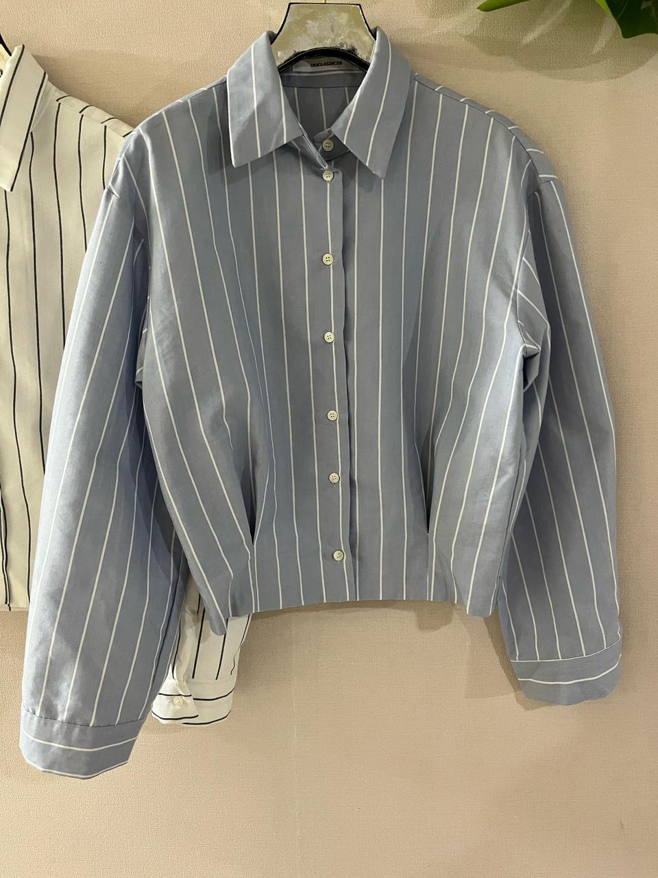 핀턱스트라이프셔츠(소라)