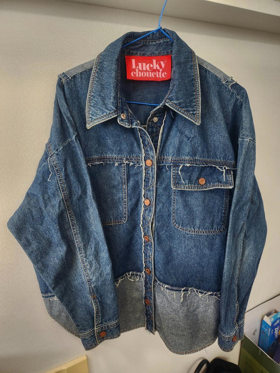 럭키슈에뜨 청자켓