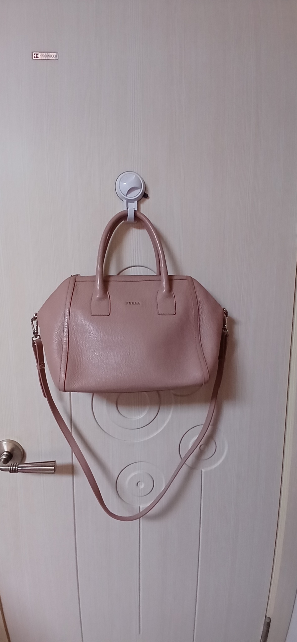 훌라 가죽 숄더백