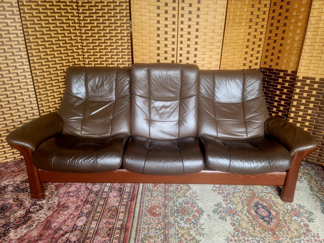 MADE IN NORWAY *스트리스리스*버킹험 3H 하이백 리클라이