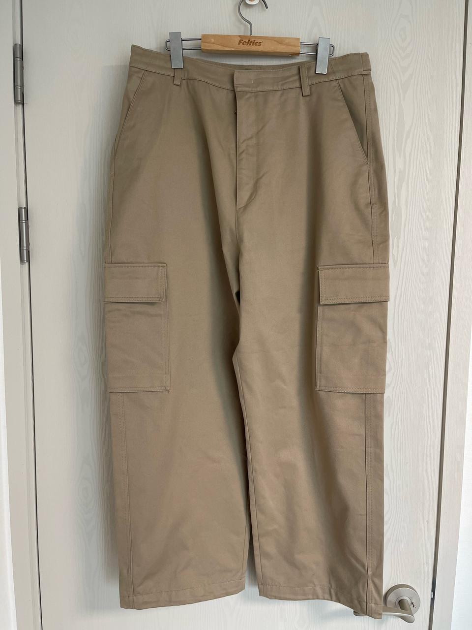 준지(juun.j) 2020FW 코튼 트윌 와이드 카고 팬츠 50