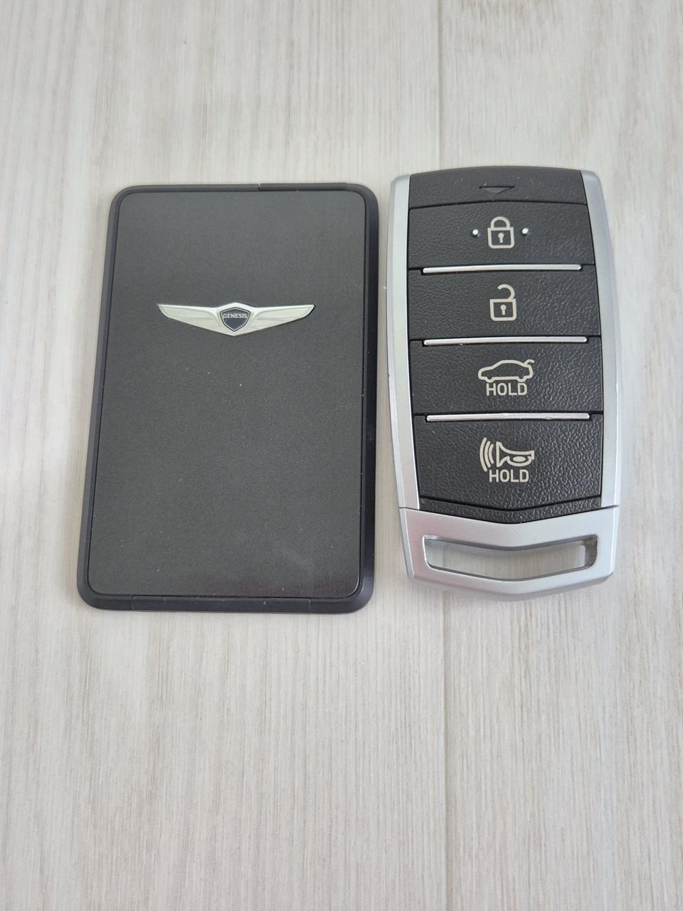 제네시스 스마트키 카트키세트ㅡ