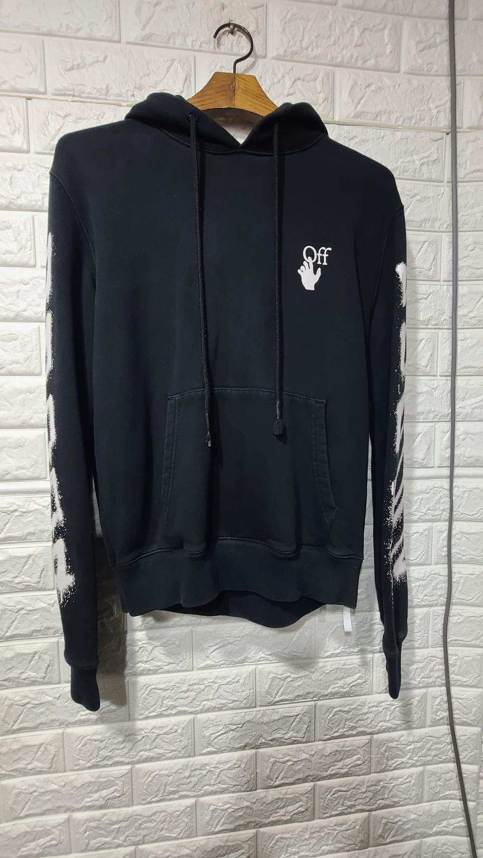 오프화이트 후드티