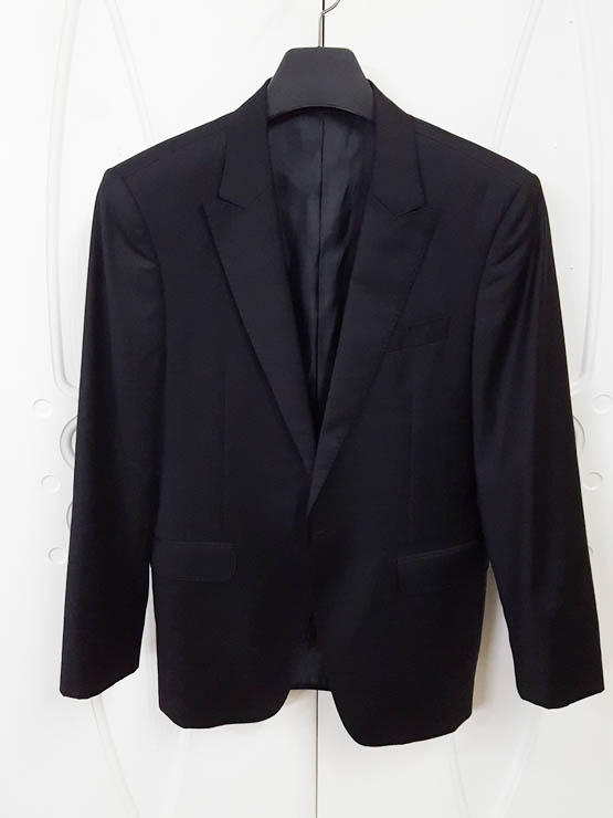 솔리드옴므 남성 피크드 싱글 자켓 블랙 M