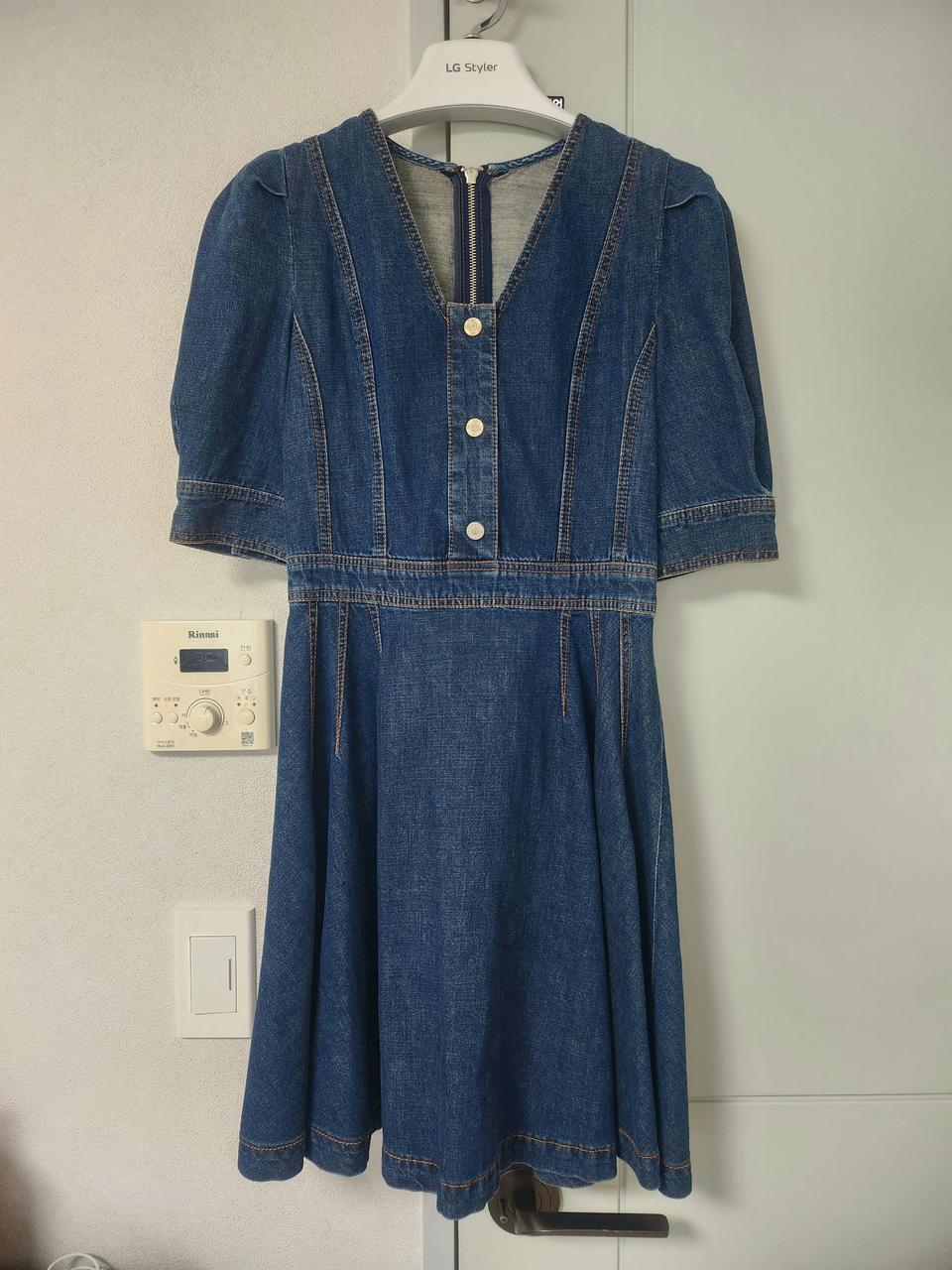 럭키슈에뜨 청 원피스