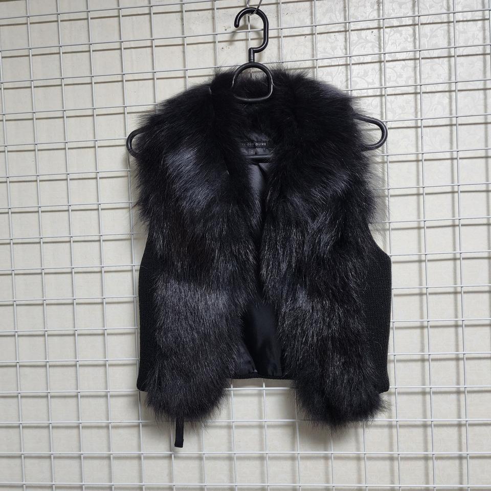 (상태굿)올리브데올리브(여우털)베스트(여85)