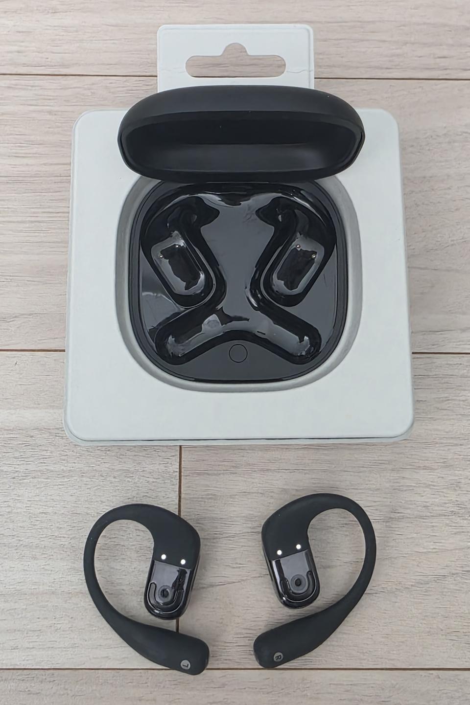 샥즈 오픈핏 2+  이어폰 DOLBY 블랙