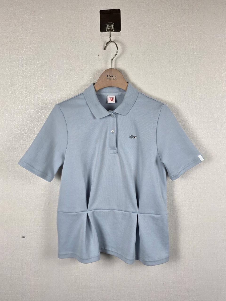 라코스테 LIVE 여성 페블럼 슬림핏 미니 피케 XS