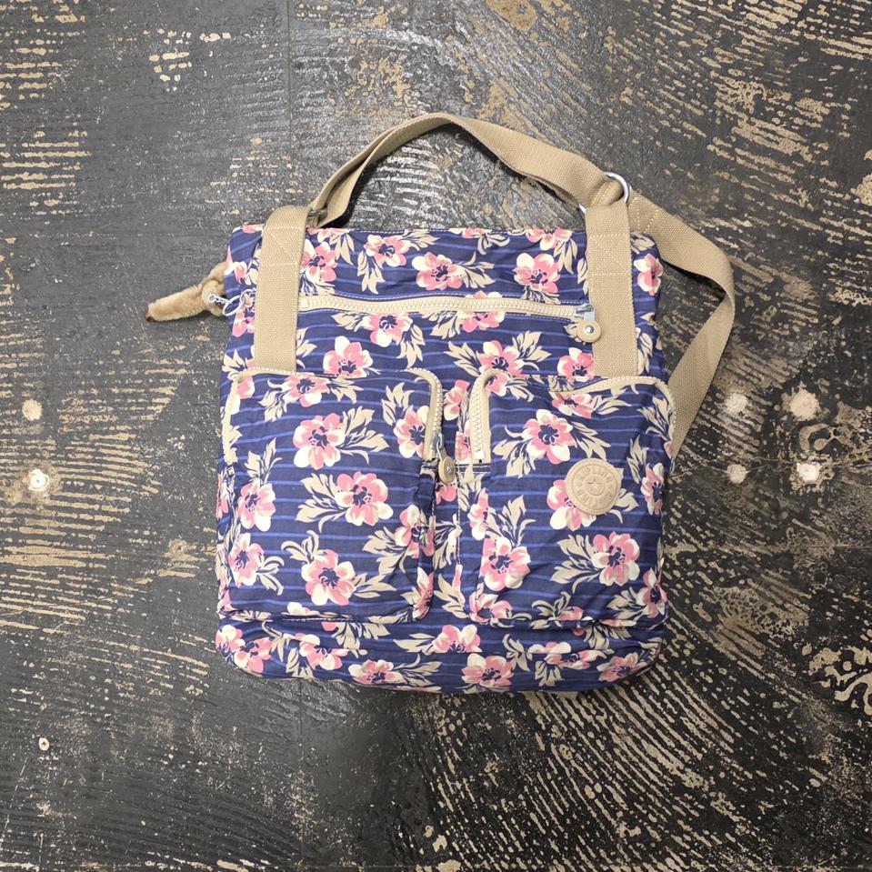 키플링 플라워패턴 백팩