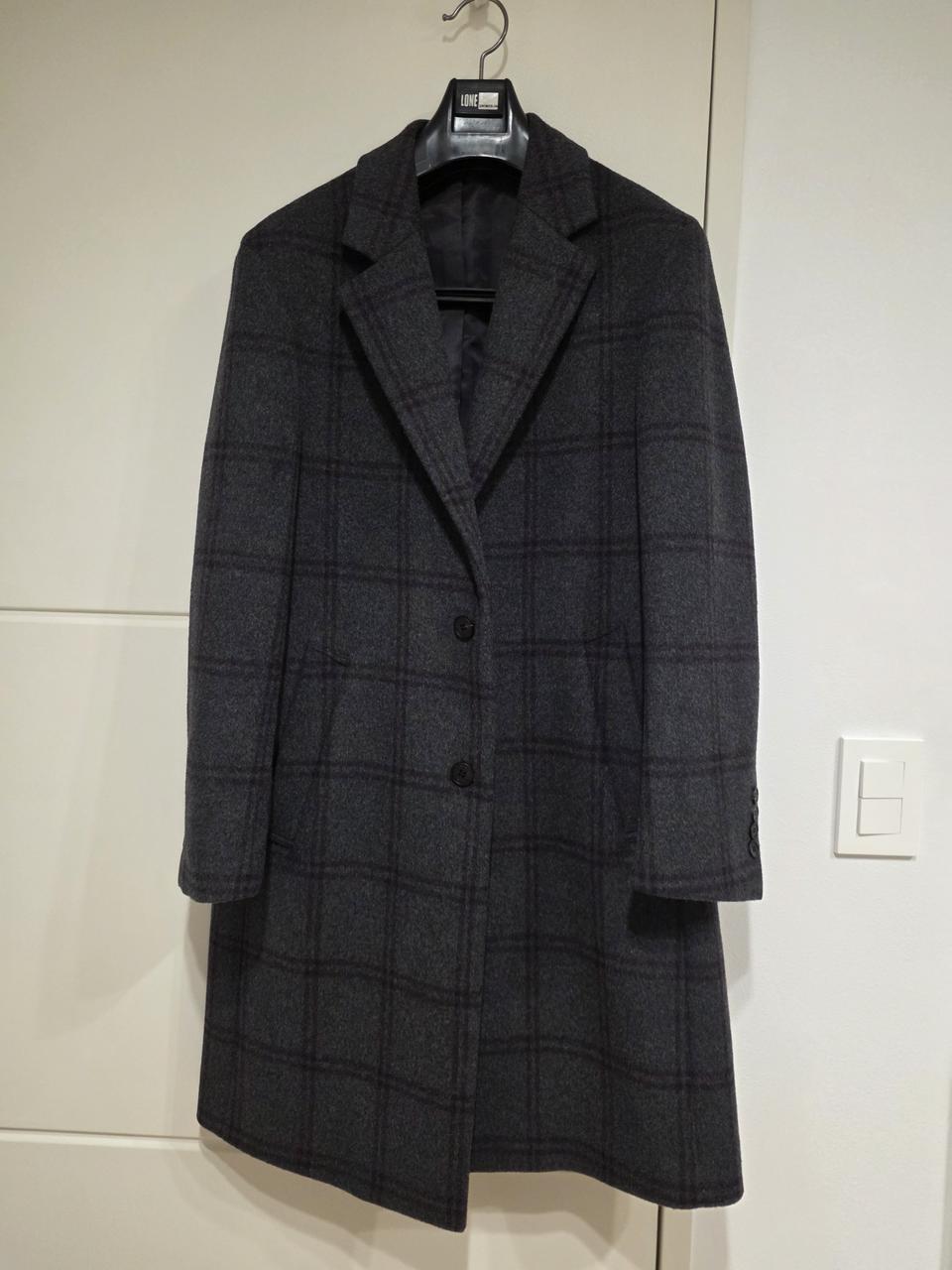 지이크 남성 울 코트