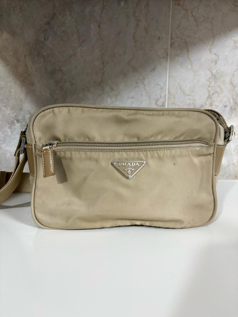 프라다 포코노 나일론 크로스백