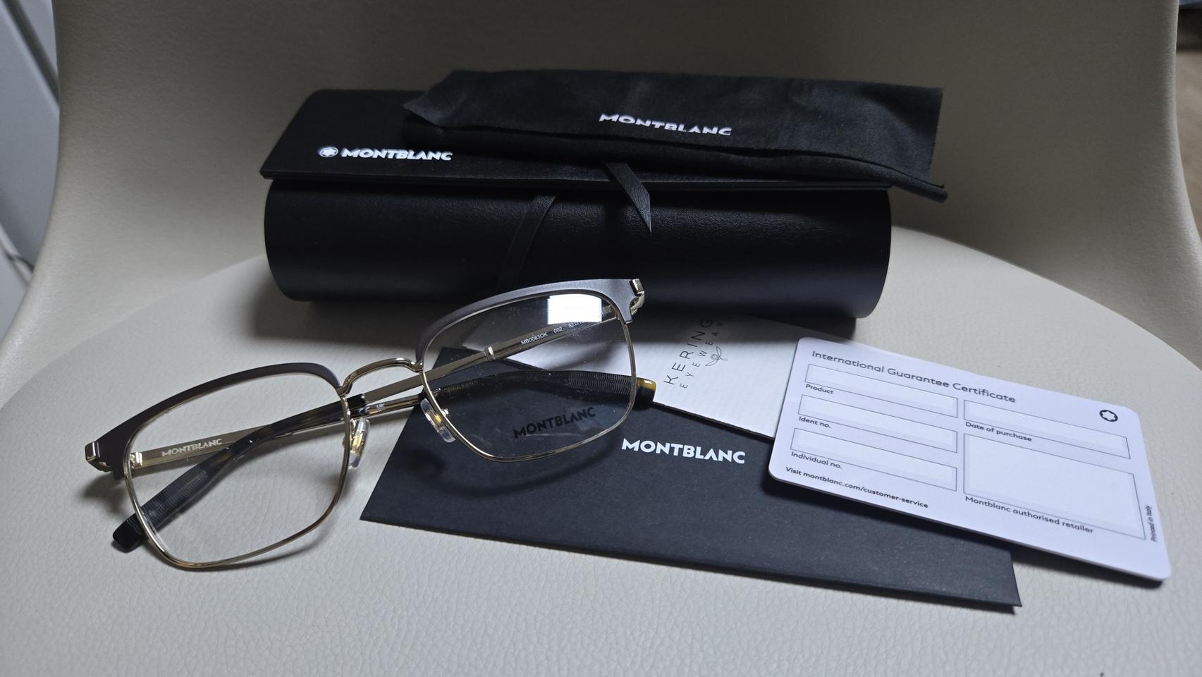 몽블랑 정품 안경테