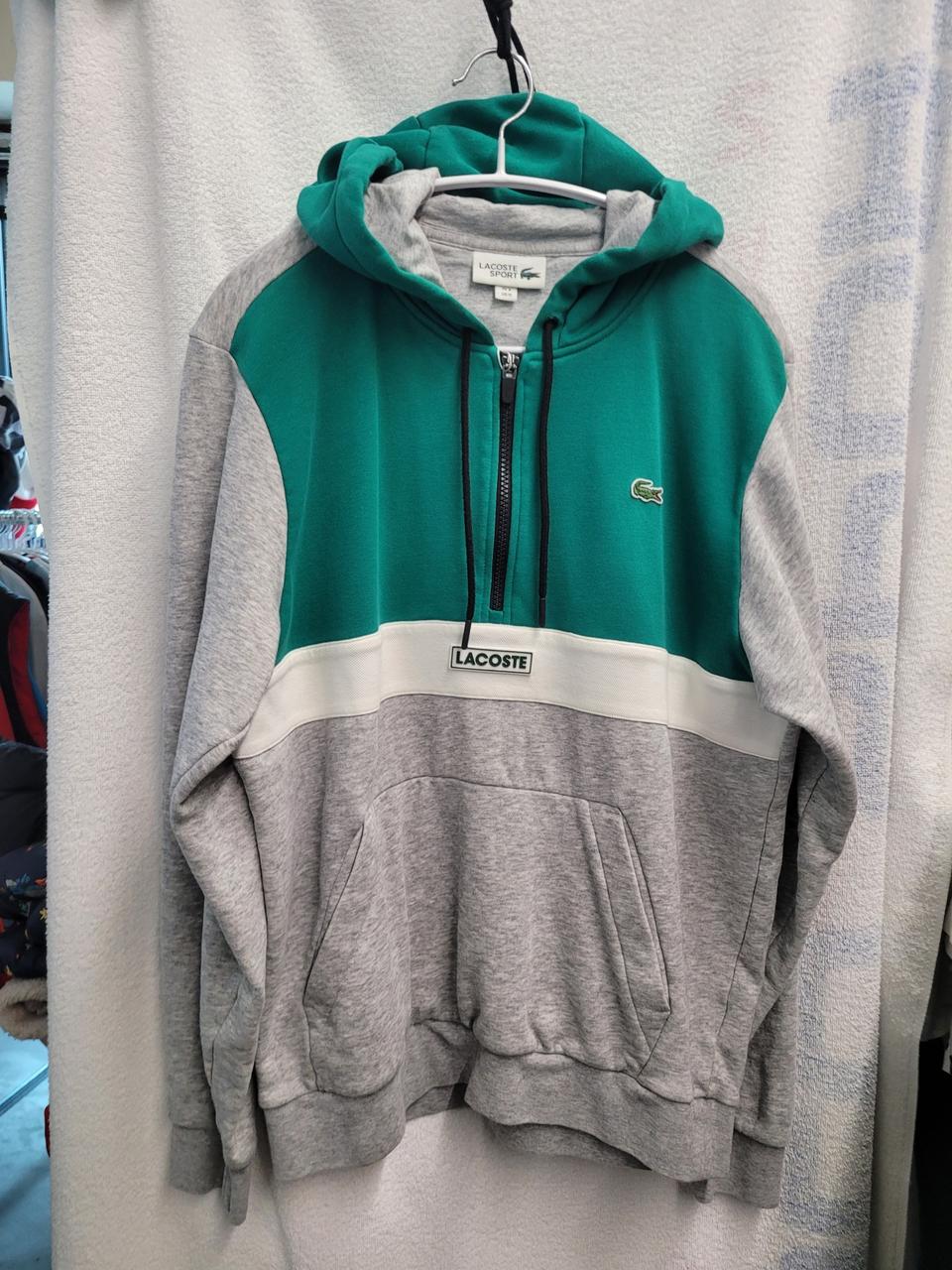 라코스테 후드 반집업 여성 US.M