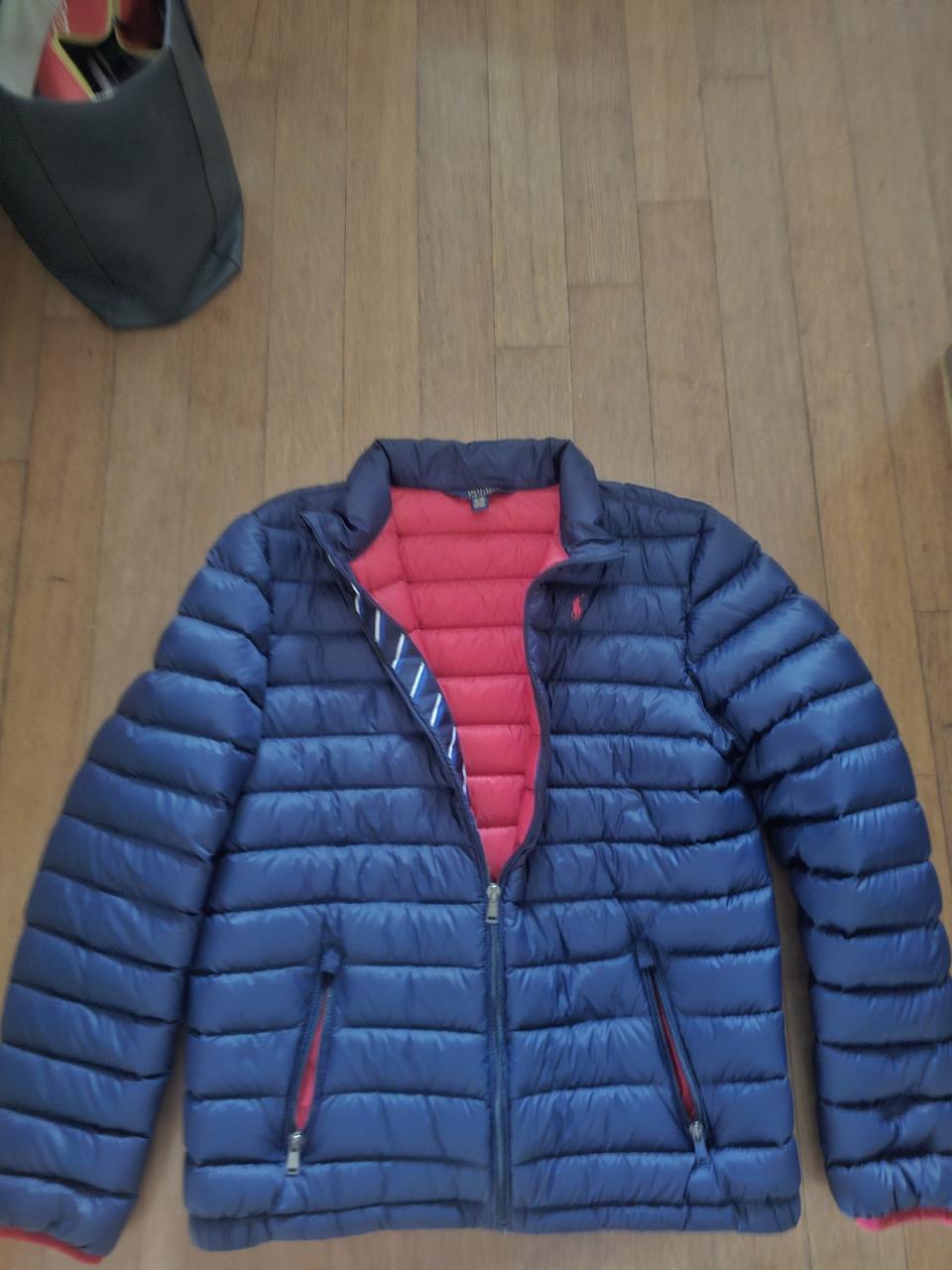 (95 새제품)폴로 랄프로렌 패커블 경량다운패딩 자켓(보이즈 xl)