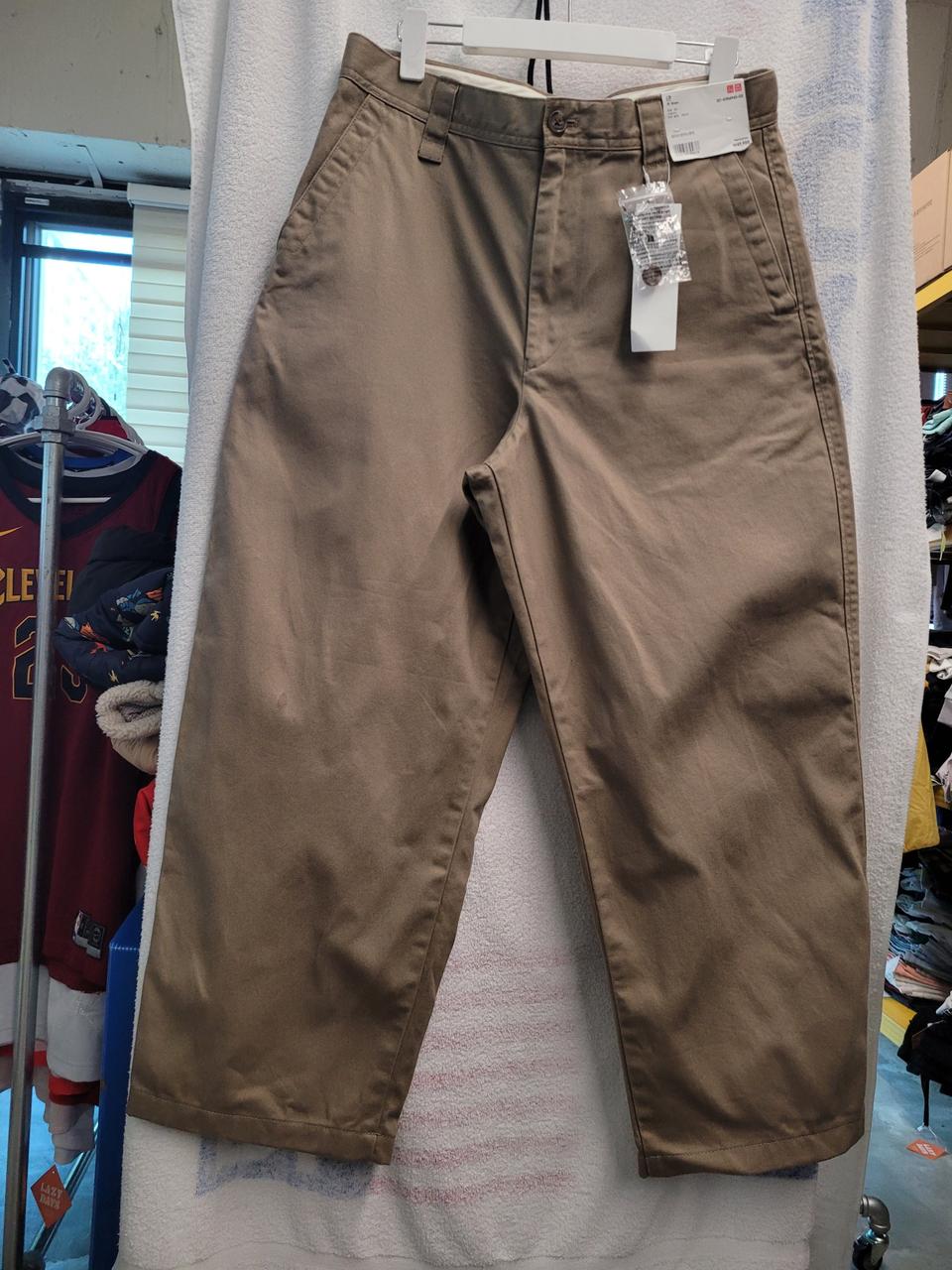 유니클로 와이드 팬츠 남성 82, 32~33  새 상품