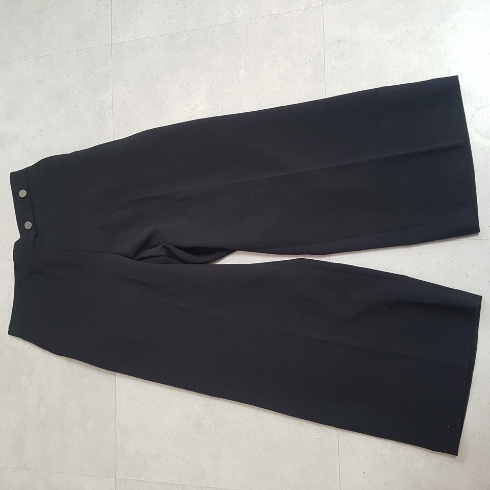 여성 바지 엔켈라더스 32인치 검정, 통바지  (새제품) 정장