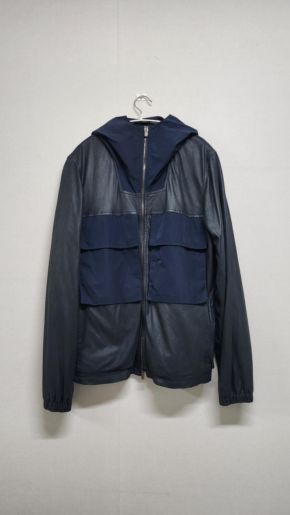 이탈리아 명품 DROMe 드로메 램스킨 바람막이 점퍼 자켓