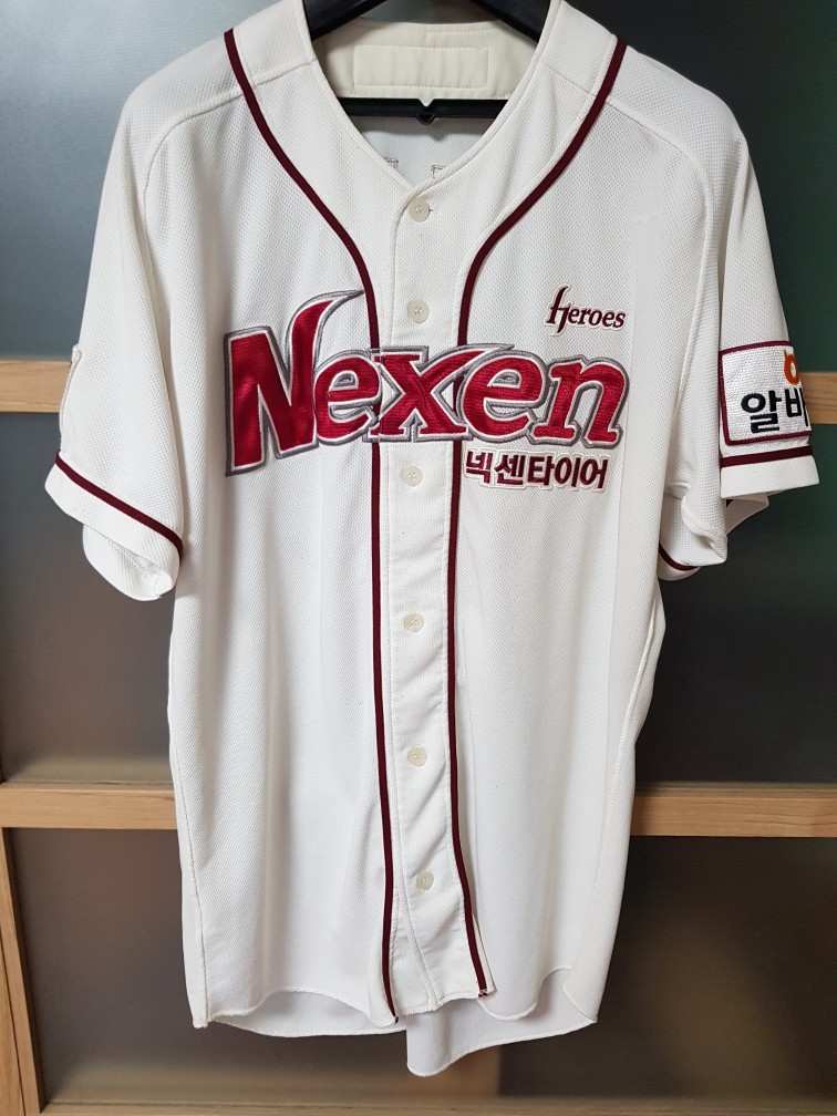 넥센 히어로즈 김시진 감독 실착 유니폼