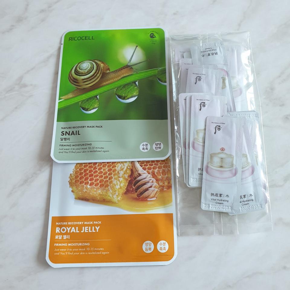 마스크팩 구매시 선물증정 더후수연크림