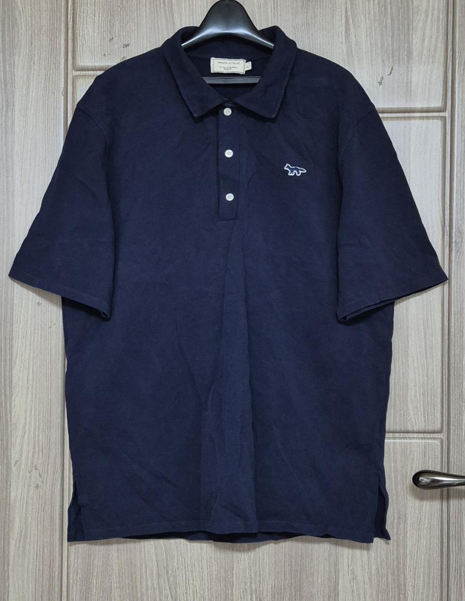 메종키츠네 폭스 패치 폴로티(남성) L