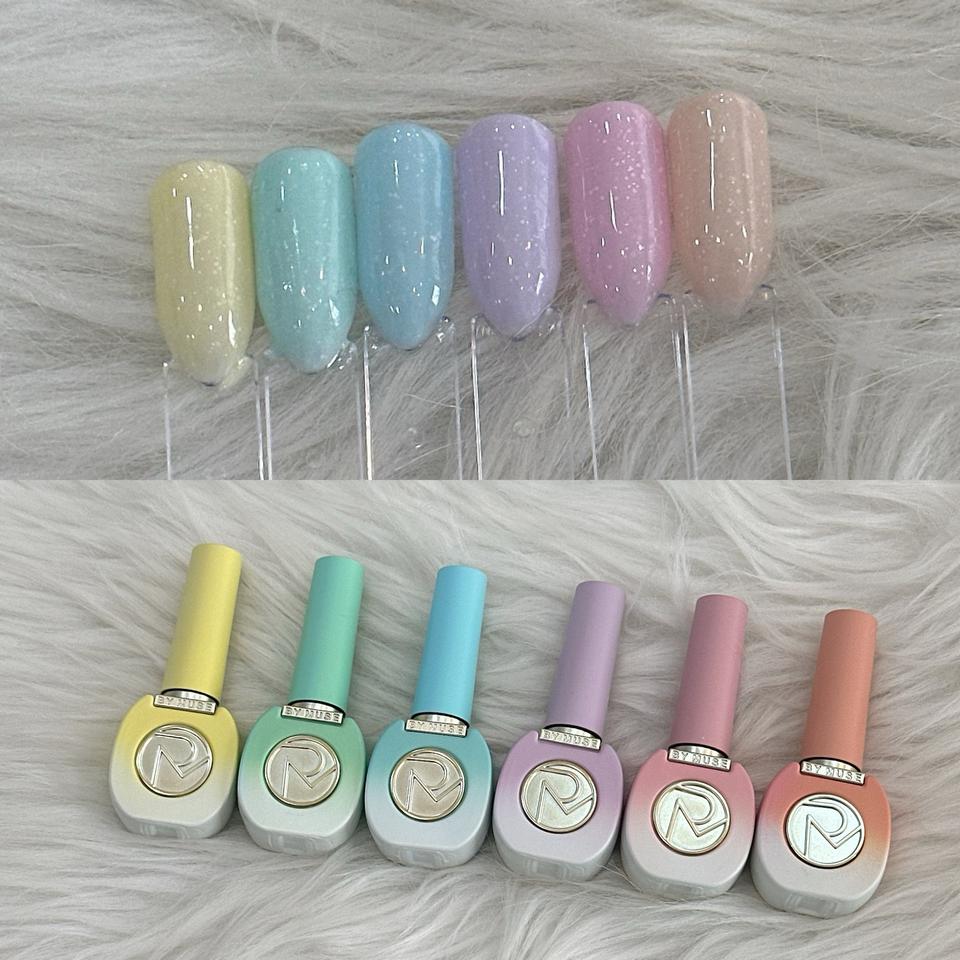 바이뮤즈 시럽 젤네일 글리터