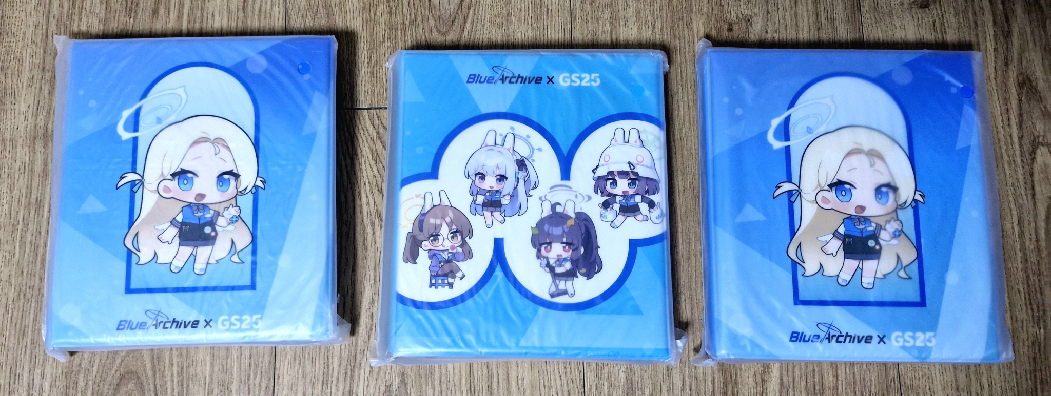 블아 GS25 콜라보 띠부씰북