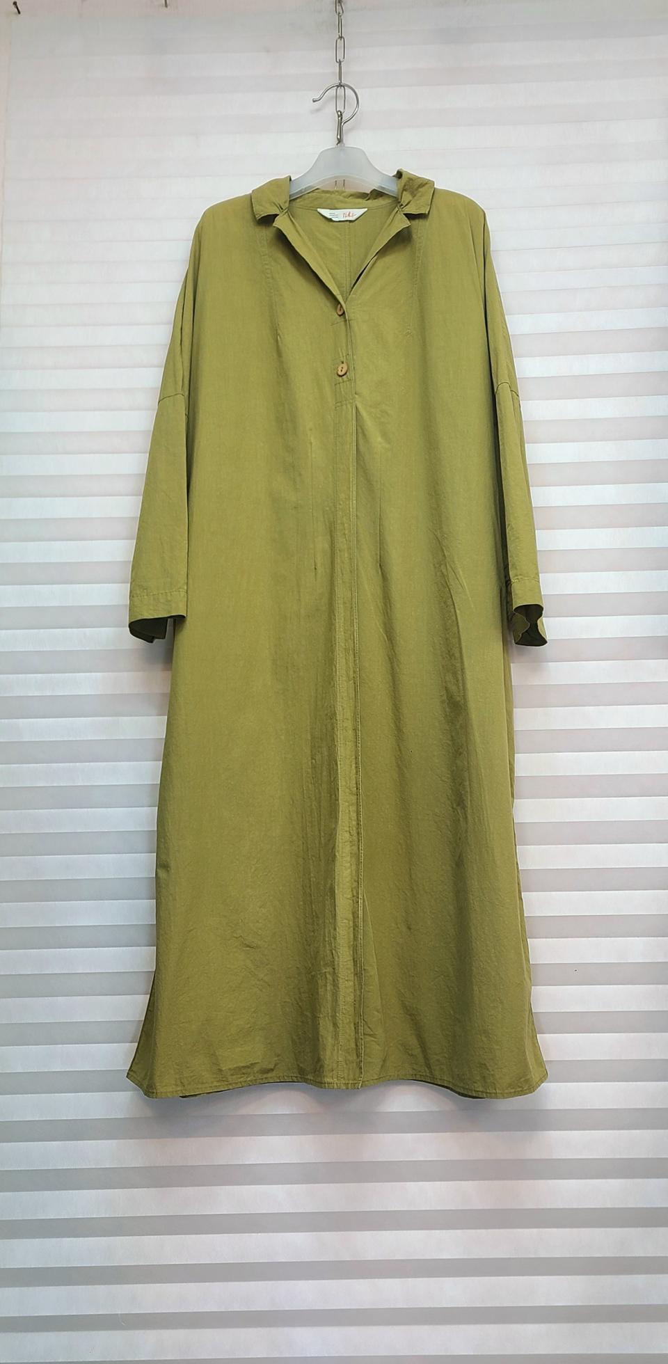 이새> 면 롱원피스