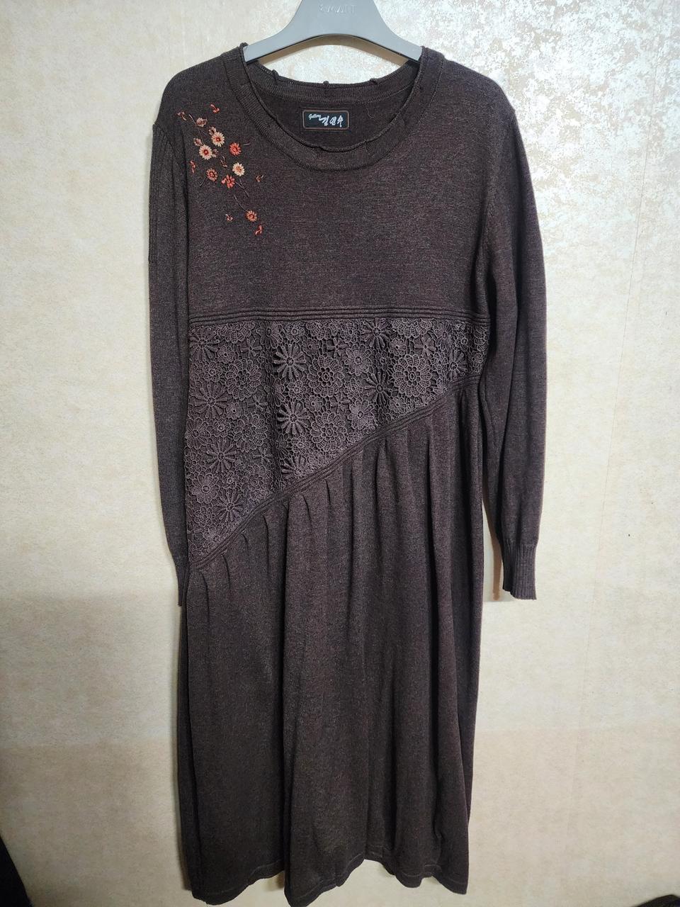 김인수 자수 원피스