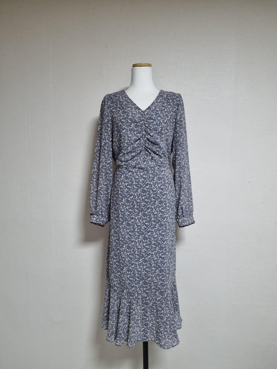 L239 셔링쉬폰롱원피스