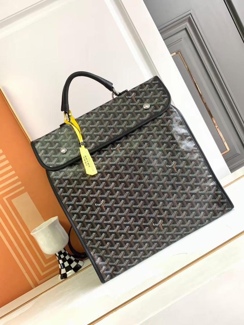 고야드 블랙 백팩