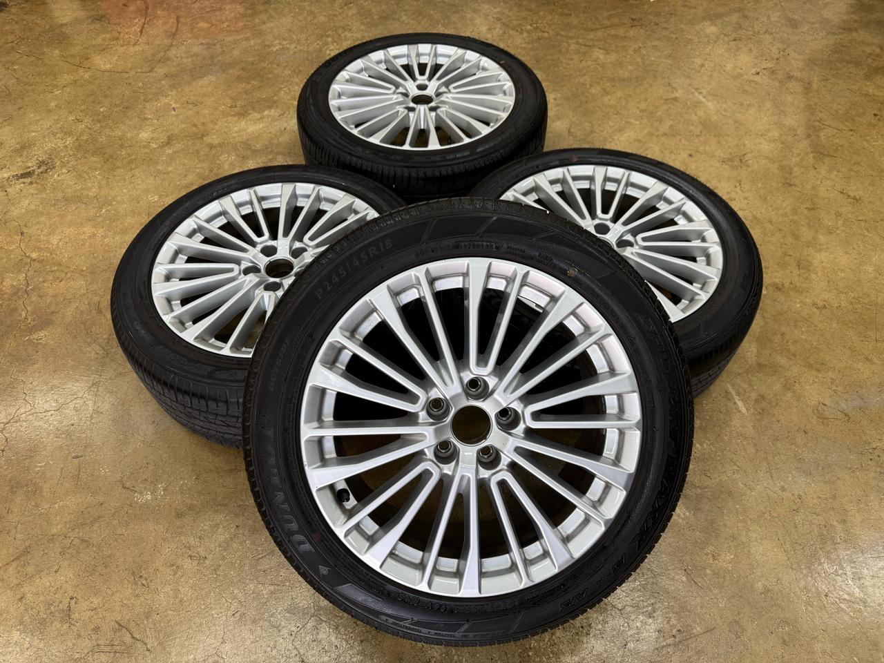 아우디 A6 18인치 휠타이어 팝니다