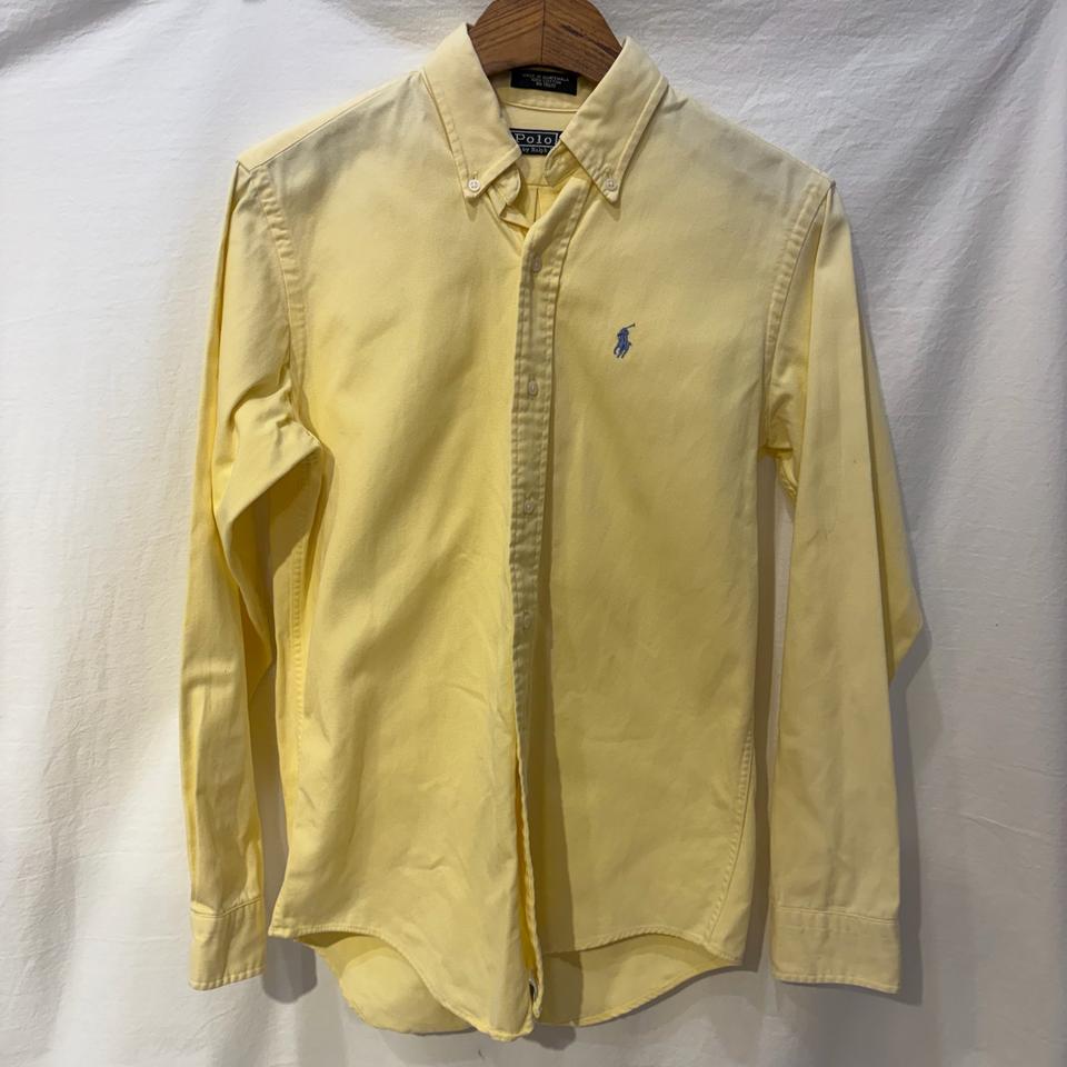 폴로 랄프로렌 옐로우 셔츠 남방