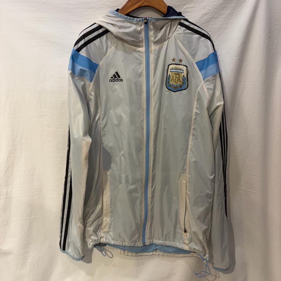 아디다스 아르헨티나 바람막이 후드 자켓