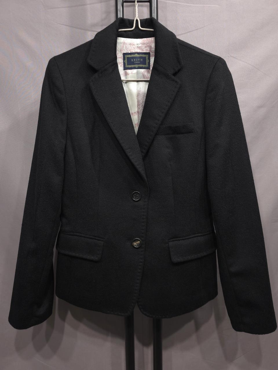 키이스 여성 울 캐시미어 투버튼 자켓 XS