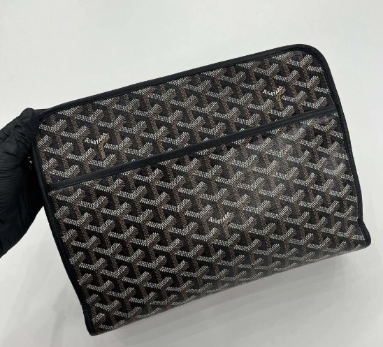 고야드 쥬방스 블랙 클러치