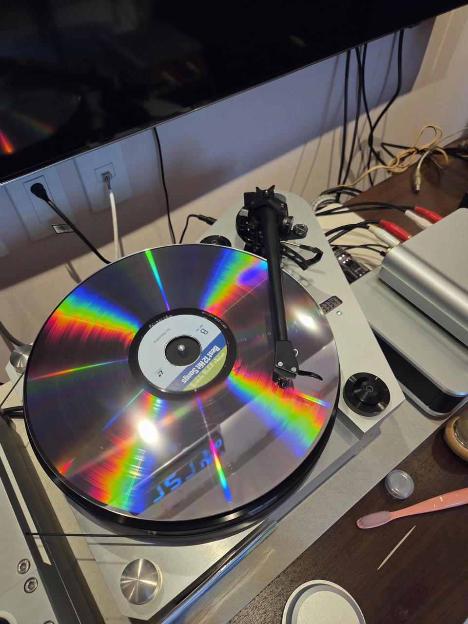 미사용품 LD판 1장(안티스케이팅 보는 용도) 무료배송