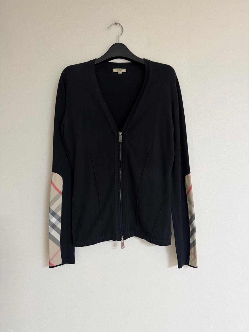 버버리 집업 가디건