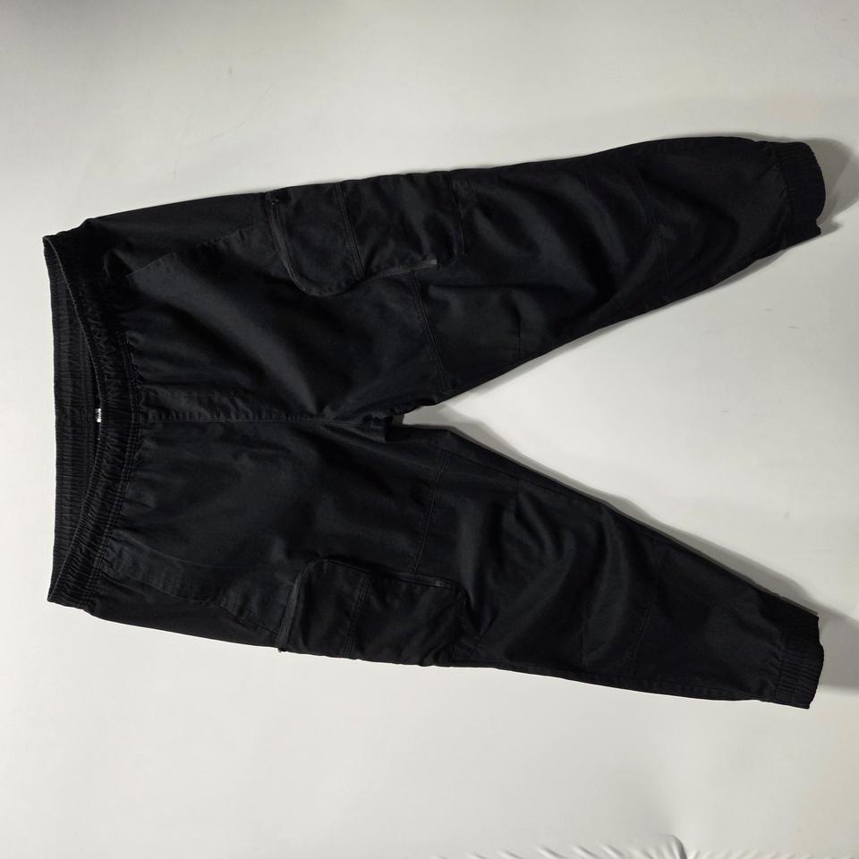 아디다스 블랙 지퍼 밴딩 카고 팬츠 2XL 26033017