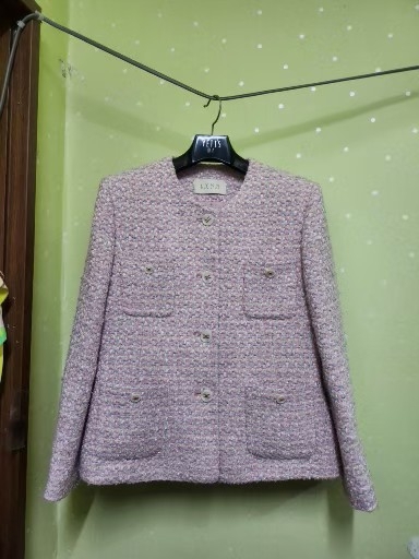 린트위드자켓77(반가슴52)상태양호 택포29000