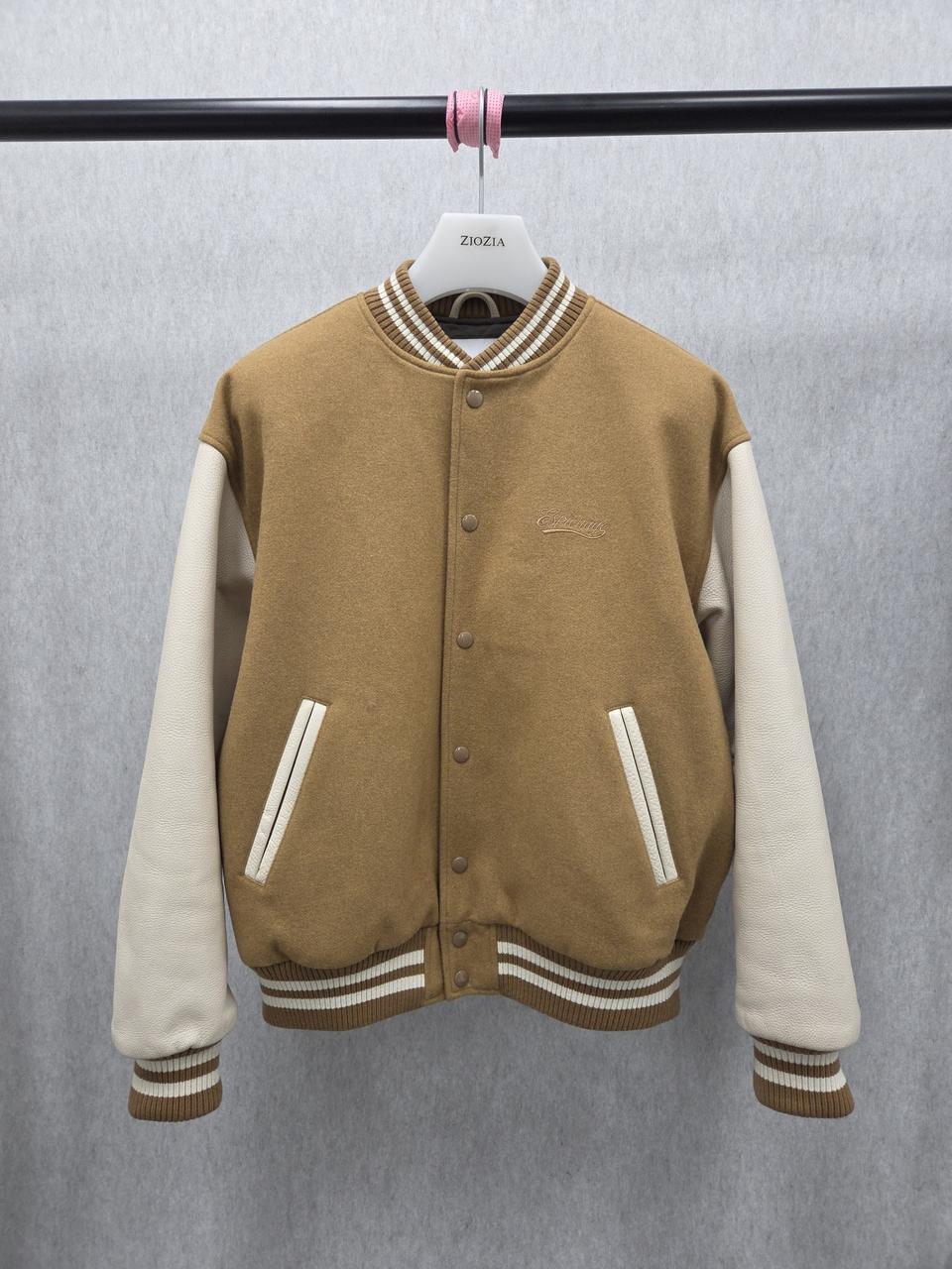 남성 L 에스피오나지 바시티 점퍼 자켓